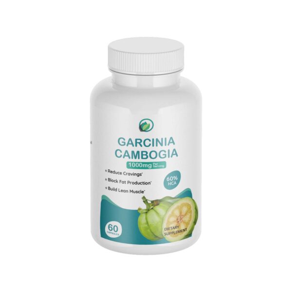 FloBaz Garcinia Cambogia Capsules - Natural Appetite Suppressant & Fat Burner, 60% HCA, 60 Count